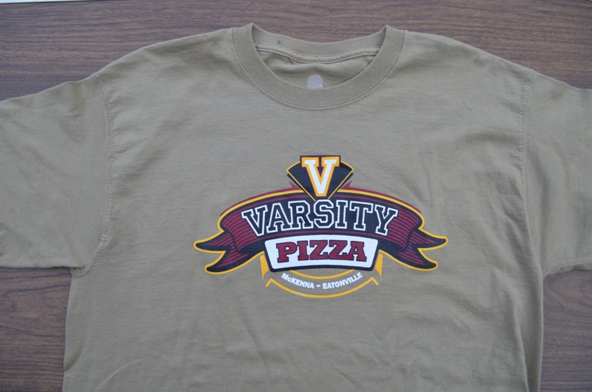 Varsity Pizza T-Shirt